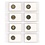 Insteekbladen - Multi Collect MU (1364), 8 vaks indeling: bladen - Transparent 4 Rings