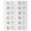 Feuilles de Monnaies - Multi Collect MU (. 2E 4), qui convient pour: feuilles - Pré-imprimé4 Anneaux