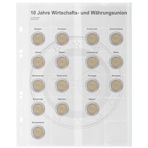 Feuilles de Monnaies - Multi Collect MU (. 2E 5), qui convient pour: feuilles - Pré-imprimé4 Anneaux