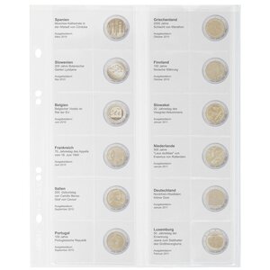 Münzkblätter - Multi Collect MU (. 2E 6), geeignet für: Blätter - Vordrucke4 Ringe