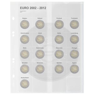 Münzkblätter - Multi Collect MU (. 2E 8), geeignet für: Blätter - Vordrucke4 Ringe