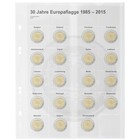 Coin sheets - Multi Collect MU (. 2E13), suitable for: 2 Euro - Pre-printed 4 Rings - dim: 200 x 250 mm ■ per 5 pcs.