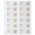 Coin sheets - Multi Collect MU (. 2E14), suitable for: 2 Euro - Pre-printed 4 Rings - dim: 200 x 250 mm ■ per 5 pcs.