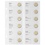 Coin sheets - Multi Collect MU (. 2E14), suitable for: sheets - Pre-printed4 Rings