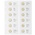 Coin sheets - Multi Collect MU (. 2E15), suitable for: 2 Euro - Pre-printed 4 Rings - dim: 200 x 250 mm ■ per 5 pcs.