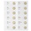Coin sheets - Multi Collect MU (. 2E16), suitable for: 2 Euro - Pre-printed 4 Rings - dim: 200 x 250 mm ■ per 5 pcs.