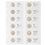 Coin sheets - Multi Collect MU (. 2E17), suitable for: sheets - Pre-printed4 Rings