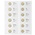 Coin sheets - Multi Collect MU (. 2E19), suitable for: 2 Euro - Pre-printed 4 Rings - dim: 200 x 250 mm ■ per 5 pcs.