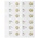 Coin sheets - Multi Collect MU (. 2E20), suitable for: 2 Euro - Pre-printed 4 Rings - dim: 200 x 250 mm ■ per 5 pcs.