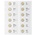 Feuilles de Monnaies - Multi Collect MU (. 2E21), qui convient pour: 2 Euro - Pré-imprimé 4 Anneaux - dim: 200 x 250 mm ■ par 5 pcs.