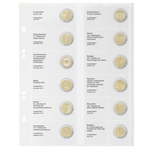 Feuilles de Monnaies - Multi Collect MU (. 2E22), qui convient pour: feuilles - Pré-imprimé4 Anneaux