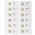 Coin sheets - Multi Collect MU (. 2E23), suitable for: 2 Euro - Pre-printed 4 Rings - dim: 200 x 250 mm ■ per 5 pcs.