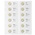 Feuilles de Monnaies - Multi Collect MU (. 2E26), qui convient pour: 2 Euro - Pré-imprimé 4 Anneaux - dim: 200 x 250 mm ■ par 5 pcs.
