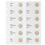 Coin sheets - Multi Collect MU (. 2E29), suitable for: sheets - Pre-printed4 Rings