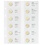 Coin sheets - Multi Collect MU (. 2E31), suitable for: sheets - Pre-printed4 Rings