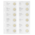 Coin sheets - Multi Collect MU (. 2E34), suitable for: 2 Euro - Pre-printed 4 Rings - dim: 200 x 250 mm ■ per 5 pcs.