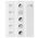 Coin sheets - Multi Collect MU (.20E18), suitable for: 20 Euro - Pre-printed 4 Rings - dim: 200 x 250 mm ■ per 5 pcs.