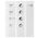 Coin sheets - Multi Collect MU (.20E22), suitable for: 20 Euro - Pre-printed 4 Rings - dim: 200 x 250 mm ■ per 5 pcs.