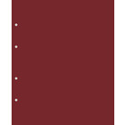 Interleaving sheets - Multi Collect MU (ZR) - Red 4 Rings - dim: 200 x 250 mm ■ per 5 pcs.
