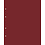 Interleaving sheets - Multi Collect MU (ZR) - Red 4 Rings - dim: 200 x 250
