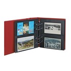 Album Multi Collect Regular (1300PK) - Wijnrood, incl cassette - 4 Rings - Afm: 245 x 270 x 80 mm ■ per set