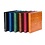 Album Half Penny (3107), incl. 10 bladen (2xMU15. 2xMU24, 2x MU35, 2x MU54, 2xMU40) - geschikt voor  - Lichtbruin - 4 Rings - Afm: 235 x x70 x 40