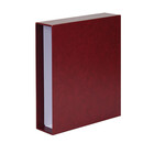 Cassette (3504) - Wijnrood - afm: 290 x 315 x 60 mm ■ per stuk