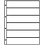 Insert sheets - Publica  LS (4106), 6 strips: A4 size sheets - Transparent4 Rings
