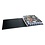 Insert sheets - Publica  LS (4108), 8 strips: A4 size sheets - Transparent4 Rings