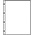 Insert sheets - Publica  LS (8811), 1 compartment(s): 220 x 297 mm - Transparent 4 Rings - dim: 240 x 305 mm ■ per 10 pcs.
