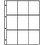 Insert sheets - Publica  LS (8849), 9 compartment(s): A4 size sheets - Transparent4 Rings