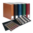 Album Publica  M (3532M), incl. 10 sheets (2xMU15. 2xMU24, 2x MU35, 2x MU54, 2xMU40) - suitable for  - Light brown, incl slipcase - 4 Rings - Dim: 290 x 315 x 60 mm ■ per set