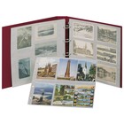 Album Publica  M  Color (3000) Wijnrood - 4 Rings - Afm: 390 x 345 x 60 mm ■ per stuk