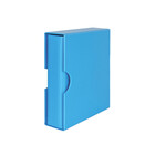 Album Publica  M  Color (S3542- 5) Bleu, incl boite de protection - 4 Anneaux - Dim: 290 x 315 x 60 mm ■ par jeu