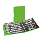Album Publica  M  Color (S3542B- 4), incl. 10 feuilles (5xMU1315, 5xMU1316) - 5/6 bandes: qui convient pour 190 x 43/36 mm - Vert, incl boite de protection - 4 Anneaux - Dim: 290 x 315 x 60 mm ■ par jeu