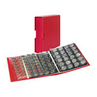 Album Publica  M  Color (S3542M- 1), incl. 10 feuilles (2xMU15. 2xMU24, 2x MU35, 2x MU54, 2xMU40) - qui convient pour  - Rouge, incl boite de protection - 4 Anneaux - Dim: 290 x 315 x 60 mm ■ par jeu