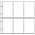 Feuilles de pochettes - Standard XL (3061), 6 compartiment(s): 108 x 160 mm - Transparent 4 Anneaux - dim: 350 x 335 mm ■ par pc.