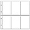 Insert sheets - Standard XL (3061P), 4 compartment(s): sheets - Transparent4 Rings
