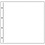 Insteekbladen - Standard XL (3062P), 4 vaks indeling: bladen - Transparent 4 Rings