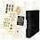 Offre combinée; Album Regular (1124), incl. 20 feuilles T-Blanco (802700) - 7 qui convient pour  - Noir, incl boite de protection - 18 Anneaux - Dim: 305 x 317 x 50