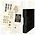 Offre combinée; Album Regular (1124), incl. 20 feuilles T-Blanco (802800) - 8 qui convient pour  - Noir, incl boite de protection - 18 Anneaux - Dim: 305 x 317 x 50 ■ par jeu