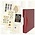 Offre combinée; Album Regular (1124), incl. 20 feuilles T-Blanco (802107) - 1 qui convient pour  - Rouge vin, incl boite de protection - 18 Anneaux - Dim: 305 x 317 x 50 ■ par jeu