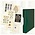 Combi deal; Album Regular (1124), incl. 10 dT-Blanco sheets (802212) - 2 compartment(s)  - Green, incl slipcase - 18 Rings - Dim: 305 x 317 x 50 ■ per set