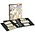 Offre combinée; Album Regular (3701), incl. 10 feuilles feuilles Tranparente - 2 / 3 qui convient pour:  240 x 140/90 mm - Design Banknotes, incl boite de protection - 18 Anneaux - Dim: 305 x 317 x 50 mm ■ par jeu
