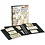Offre combinée; Album Regular (3701), incl. 10 feuilles feuilles Tranparente - 2 / 3 qui convient pour:  240 x 140/90 mm - Design Banknotes, incl boite de protection - 18 Anneaux - Dim: 305 x 317 x 50