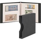 Album Regular (1104), incl. 20 sheets Crystal Clear sheets - 2 / 3 compartment(s):  240 x 140/90 mm - Black, incl slipcase - 18 Rings - Dim: 305 x 317 x 50 mm ■ per set