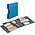 Album Regular (1104), incl. 20 bladen Tranparant bladen - 2 / 3 vaks indeling:  240 x 140/90 mm - Blauw, incl cassette - 18 Rings - Afm: 305 x 317 x 50 mm ■ per set