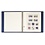 Album Standard (1102Y) Bleu - 18 Anneaux - Dim: 305 x 317 x 50