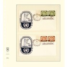 Insert sheets - T-Blanco (802202), 2 compartments: 189 x 120/104 mm - Champagne 18 Rings - dim: 272 x 296 ■ per pc.