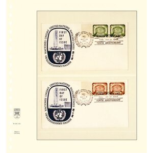 Insert sheets - T-Blanco (802202), 2 compartments: T-Blanco sheets - Champagne18 Rings